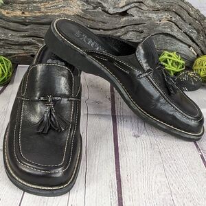 Franco Sarto Tassel Loafer Mules